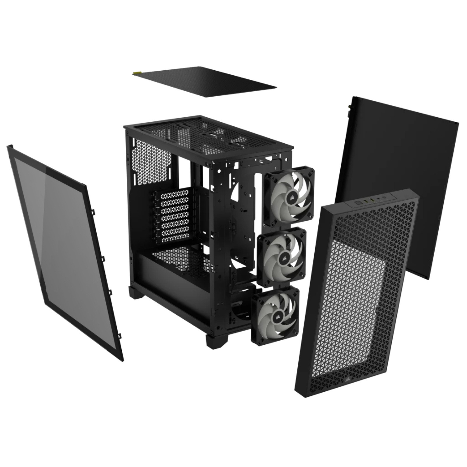 Corsair 3000D RGB Airflow Black Mid Tower ATX Case CC-9011255-WW