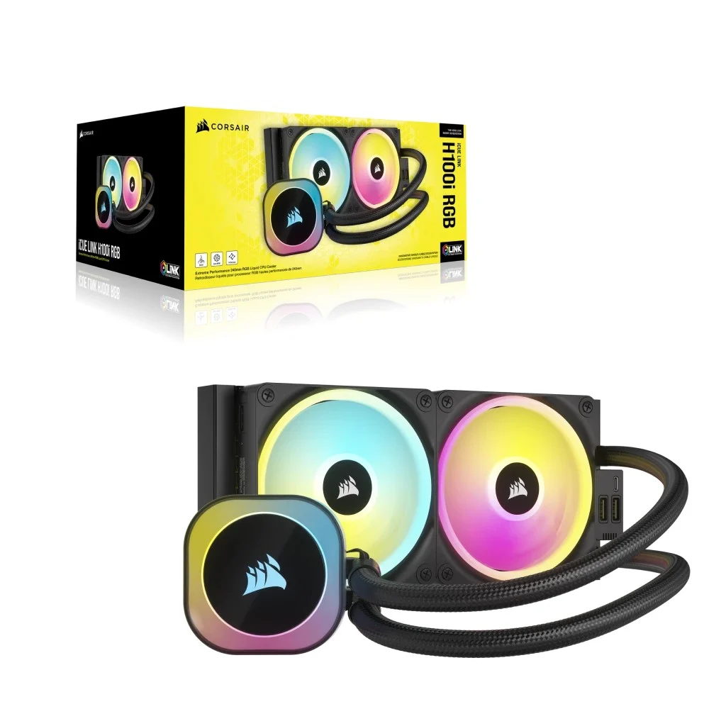 Corsair iCUE Link H100i RGB AIO Liquid CPU Cooler CW-9061001-WW