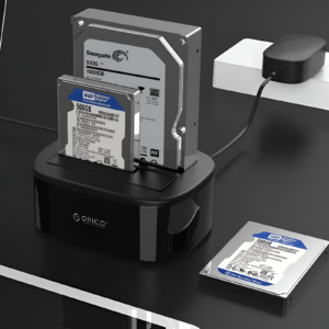 ORICO 6228US3-C Dual-Bay HDD/SSD Dock – Offline Clone Function