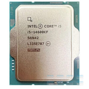 Intel Core i5 CPU on a white background