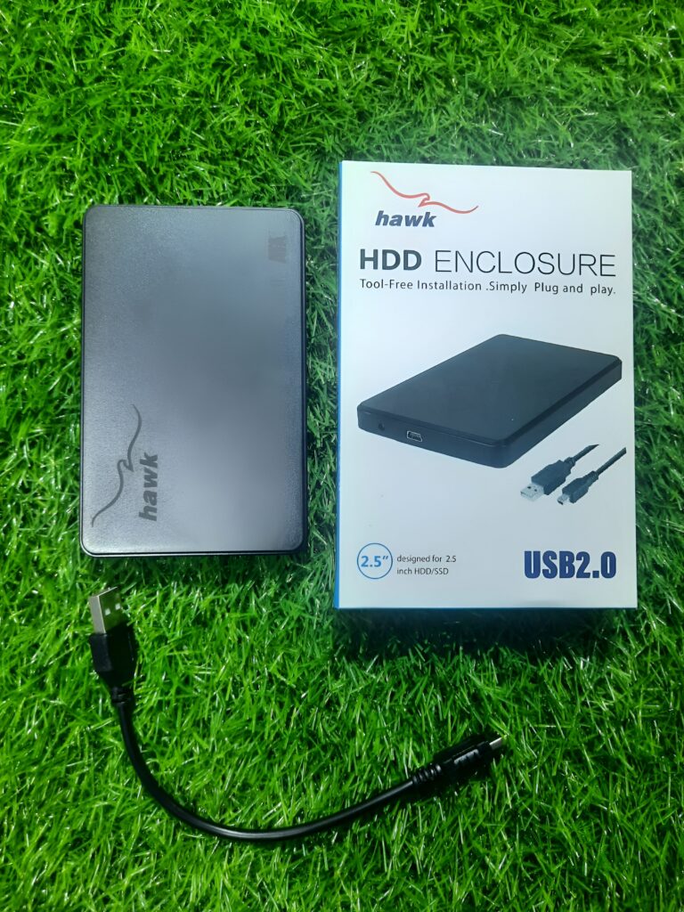HAWK 2.5″ HDD Case USB 2.0 – Portable External Hard Drive