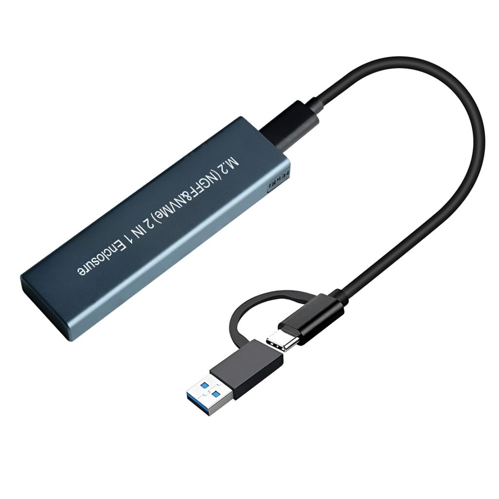 HAWK USB 3.1 NVMe SSD Case – Fast External Storage
