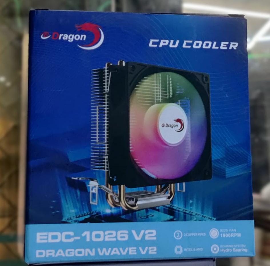 eDragon EDC-1026 V2 CPU Air Cooler | Silent PC Cooling