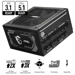 Msi MAG A1000GL Power Supply Unit