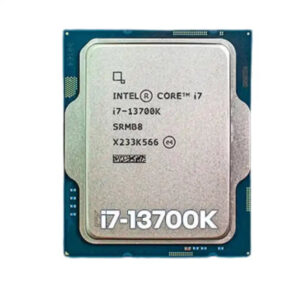 Intel Core i7 CPU on a white background