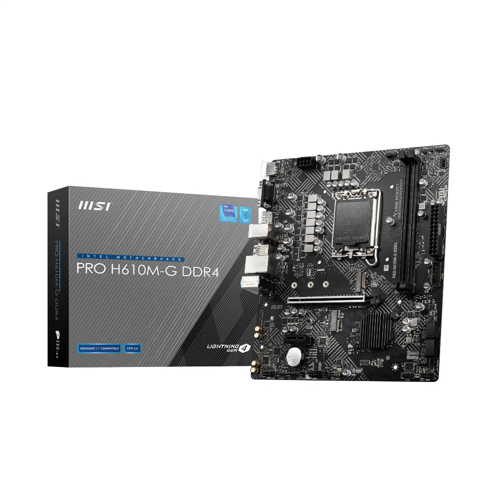 Motherboard and packaging with HUANAN ZHI brand on a white background