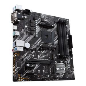Asus motherboard on a white background
