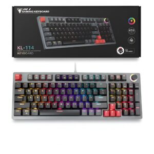 Jedel KL-114 RGB Gaming Mechanical Keyboard