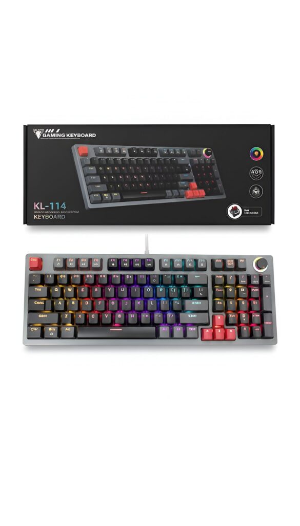 Jedel KL-114 RGB Gaming Mechanical Keyboard